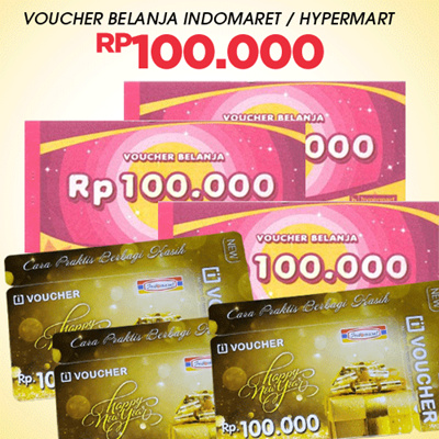 Qoo10 - Voucher Belanja Indomaret / Hypermart / Carrefour